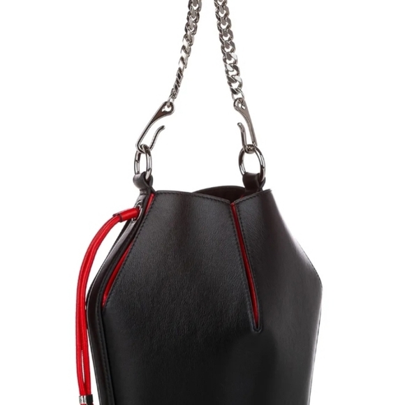 Alexander McQueen The Bucket Bag Black Calf Leather Small. Sold Out Everywhere!! - Picture 2 of 8